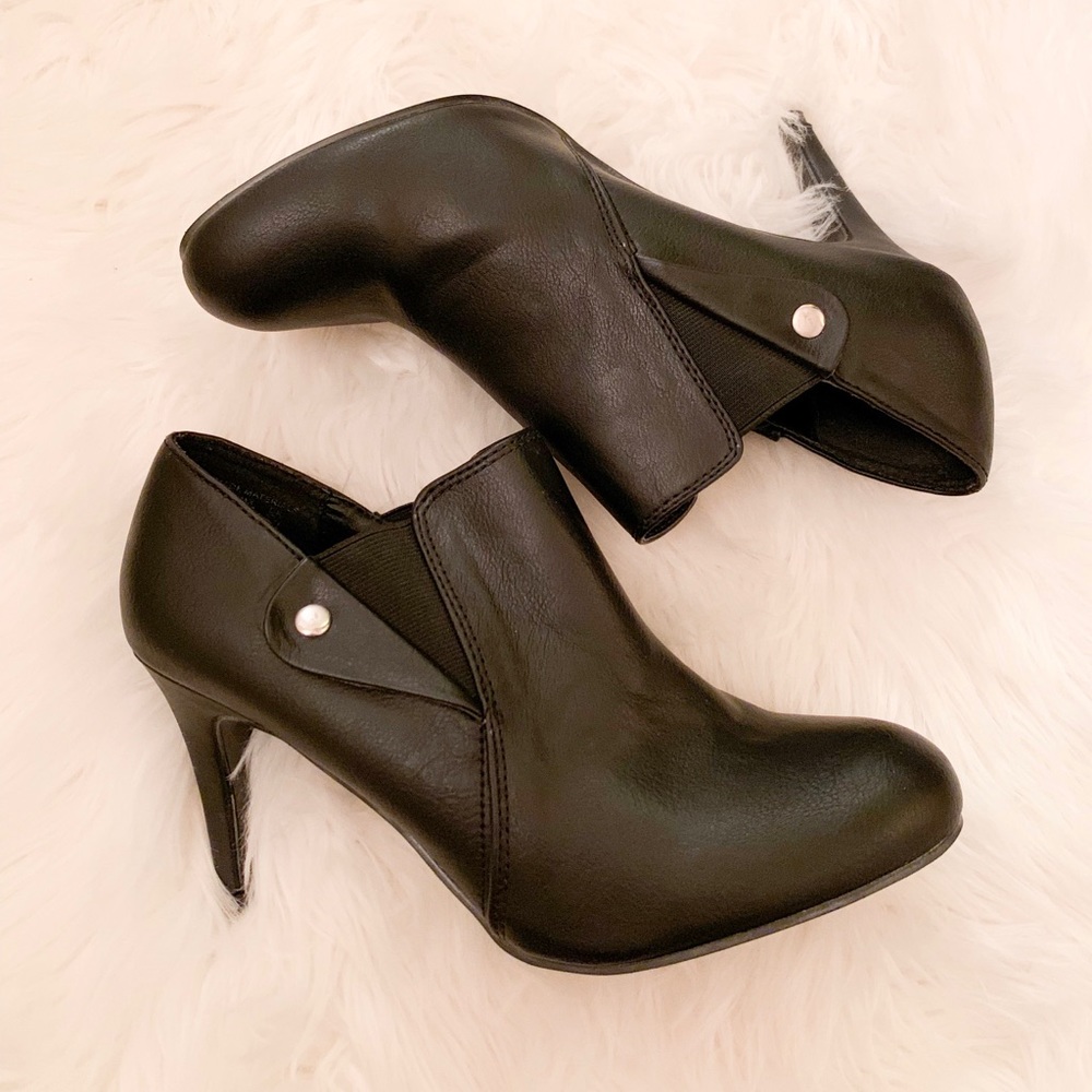 Covington Black Booties